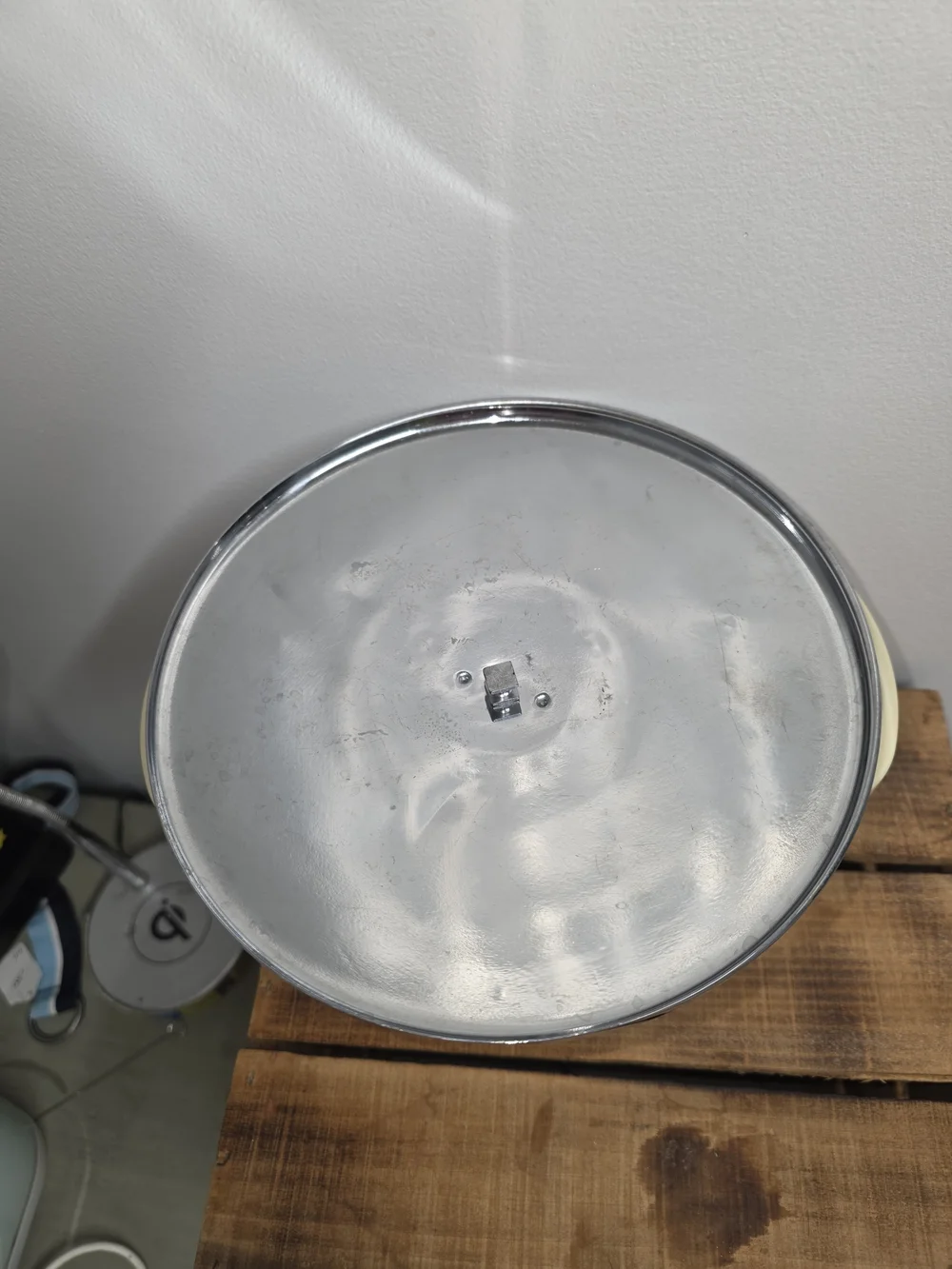 Thermos Stainless Steel Ice Bucket with Cream Accents